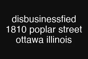 disbusinessfied 1810 poplar street ottawa illinois
